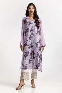 UAE -Dyed Cottonsilk Embroidered Shirt GLS-24-77