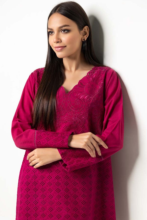 UAE -Chikankari Shirt GLW-21-85