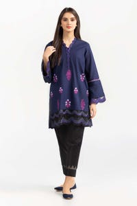 UAE -Embroidered Cambric Shirt GLW-21-90