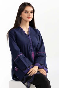UAE -Embroidered Cambric Shirt GLW-21-90
