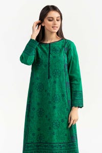 UAE -Screen Printed and Embroidered Cambric Shirt GLW-21-92