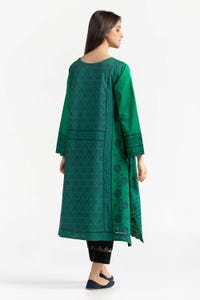 UAE -Screen Printed and Embroidered Cambric Shirt GLW-21-92