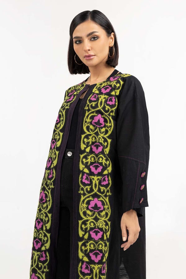 UAE -Embroidered Khaddar Shirt GLW-22-03