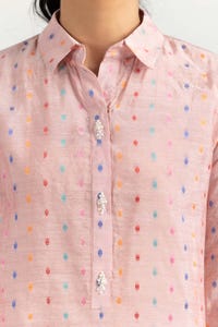 UAE -Paper Cotton Jacquard Shirt GLW-22-103