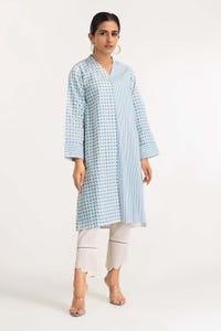UAE -Neon Print Cambric Shirt GLW-22-110