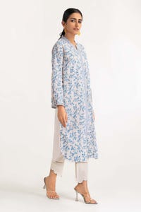 UAE -Neon Print Cambric Shirt GLW-22-112