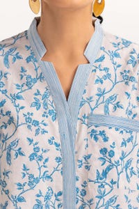 UAE -Neon Print Cambric Shirt GLW-22-112