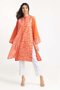 UAE -Embroidered Cambric Shirt GLW-22-118 1PC