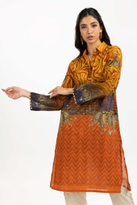 UAE -Digital Printed Cambric Shirt GLW-22-148