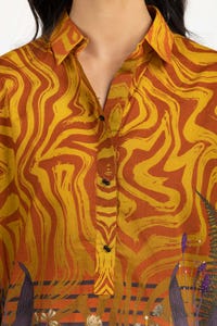 UAE -Digital Printed Cambric Shirt GLW-22-148