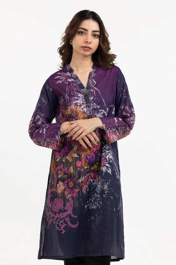 UAE -Digital Print Cambric Kurti GLW-22-165