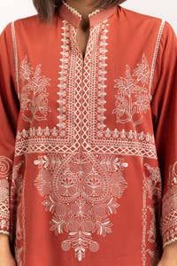 UAE -Cambric Screen Printed Shirt GLW-22-23