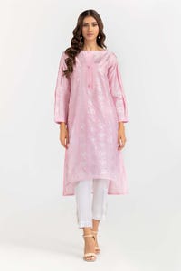 UAE -Foil Print Slub Shirt GLW-22-62