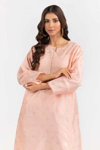 UAE -Foil Print Slub Shirt GLW-22-67