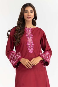UAE -Embroidered Cambric Shirt GLW-22-85