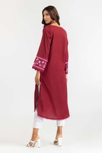 UAE -Embroidered Cambric Shirt GLW-22-85