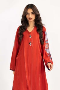 UAE -Embroidered Cambric Shirt GLW-22-90