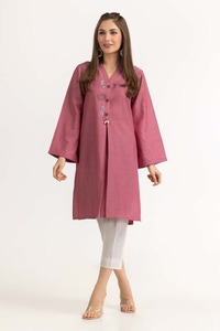 UAE -Dyed Chambray Embroidered Shirt GLW-23-03