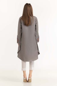 UAE -Dyed Chambray Embroidered shirt GLW-23-07