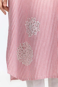 UAE -Dyed Chambray Embroidered Shirt GLW-23-09