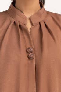 UAE -Dyed Georgette Embroidered Shirt GLW-23-11