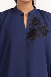 UAE -Dyed Georgette Embroidered Shirt GLW-23-13