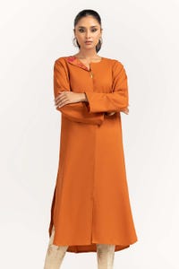 UAE -Dyed Georgette Embroidered Shirt GLW-23-17