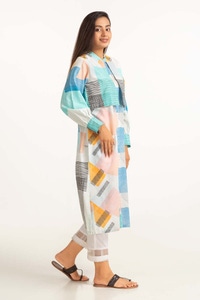 UAE -Digital Print Khaddar Shirt GLW-23-20