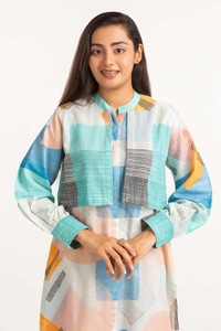 UAE -Digital Print Khaddar Shirt GLW-23-20