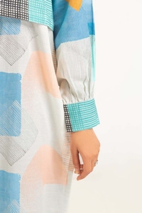 UAE -Digital Print Khaddar Shirt GLW-23-20