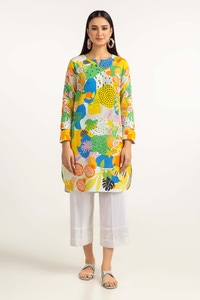 UAE -Digital Print Khaddar Shirt GLW-23-22