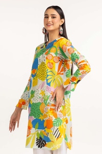 UAE -Digital Print Khaddar Shirt GLW-23-22