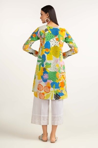 UAE -Digital Print Khaddar Shirt GLW-23-22