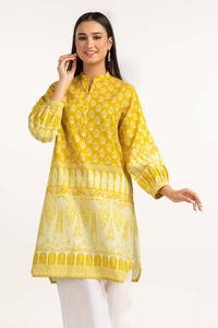 UAE -Digital Print Khaddar Shirt GLW-23-26