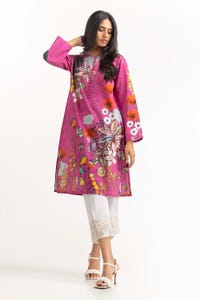 UAE -Digital Printed Khaddar Shirt GLW-23-29