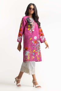 UAE -Digital Printed Khaddar Shirt GLW-23-29
