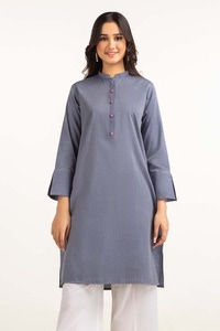 UAE -Dyed Cotton Yarn Dyed Embroidered Shirt GLW-23-36