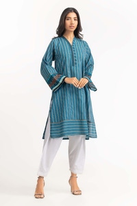 UAE -Digital Print Khaddar Shirt GLW-23-65