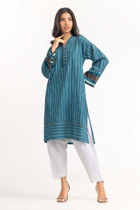 UAE -Digital Print Khaddar Shirt GLW-23-65