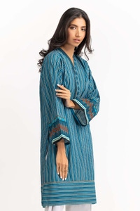 UAE -Digital Print Khaddar Shirt GLW-23-65