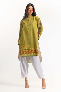 UAE -Digital Print Khaddar Shirt GLW-23-71