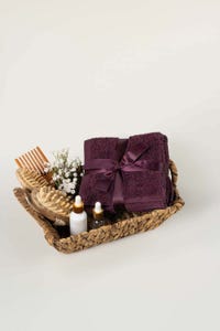 UAE -Grape Combed 4 Pcs Towel Set