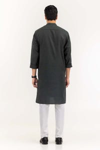 UAE -Green Baisc Kurta KR-PLN22-096