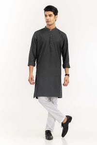 UAE -Green Baisc Kurta KR-PLN22-096