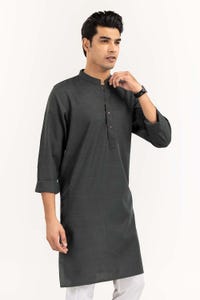 UAE -Green Baisc Kurta KR-PLN22-096