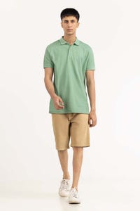 UAE -Green Basic Polo PS-SIGPK23-236