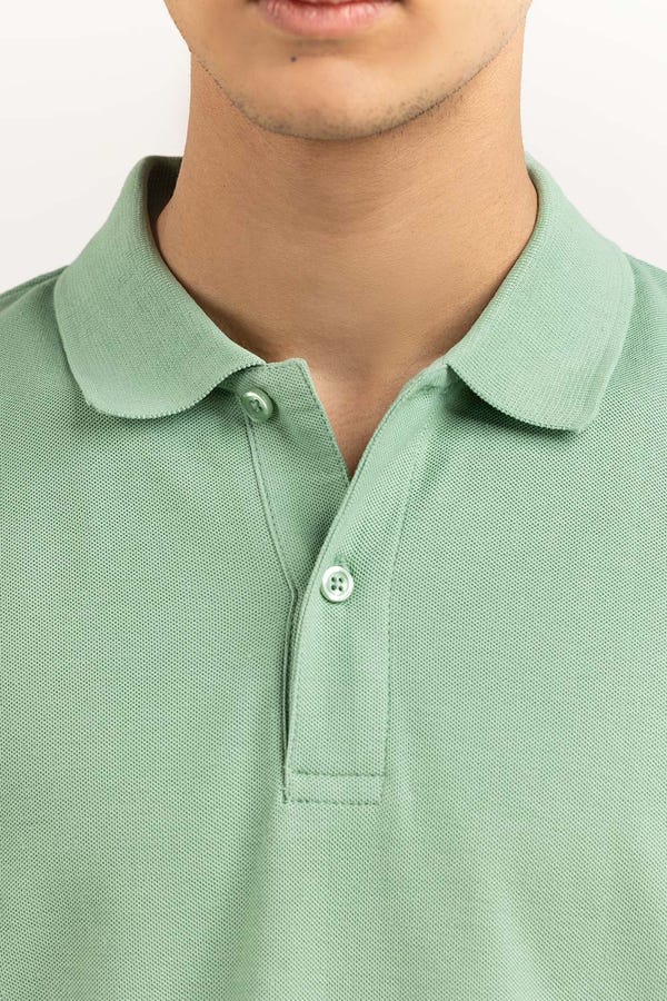 UAE -Green Basic Polo PS-SIGPK23-236