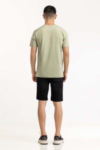 UAE -Green Graphic Tee TS-CNSJ23-106