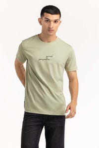 UAE -Green Graphic Tee TS-CNSJ23-106