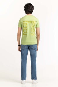 UAE -Green Graphic Tee TS-CNSJ23-131